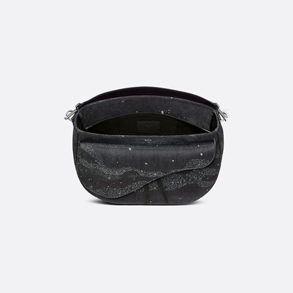 新作★ディオール ショルダーバッグ 偽物ジャガード デニム 紺 1ADHO028UKY_H07E